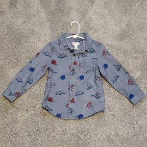 Cat & Jack button down shirt size 4t